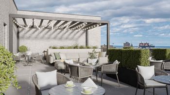 Rooftop sitting